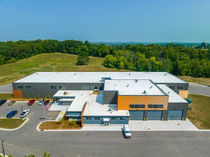 The City of Pewaukee DPW garage